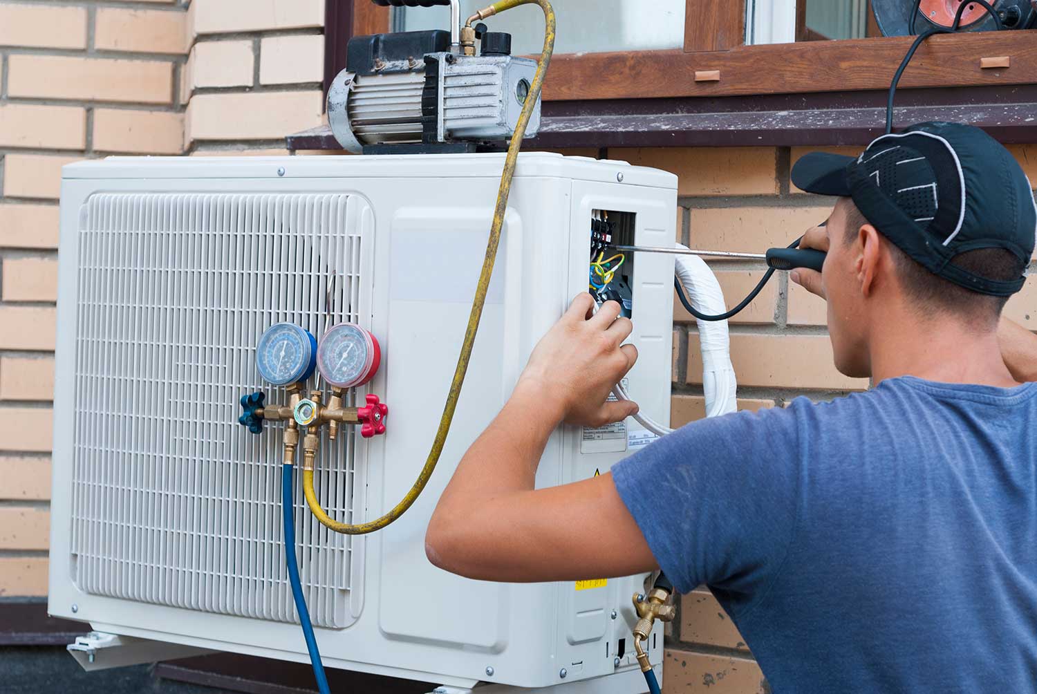 Replacing an HVAC system for saving, efficiency and consistent cooling